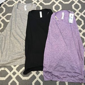 Racerback athletic muscle tanks (3pack)